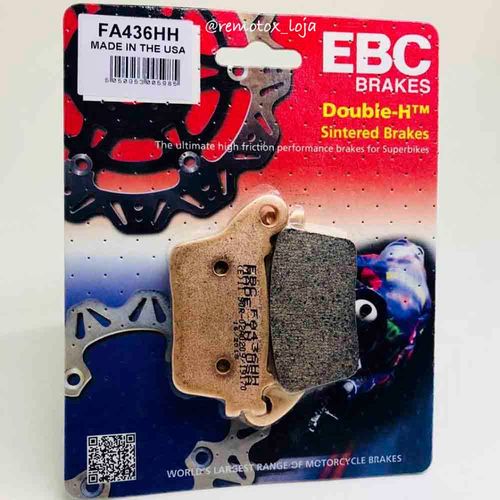 Pastilha-Traseira-Marca-EBC-Brakes--Codigo-F436h Pastilha-Traseira-Marca-EBC-Brakes--Codigo-F436h