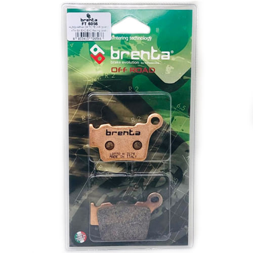 PASTILHA-DE-FREIO-TRASEIRA-BRENTA-BRAKES-FT6056 PASTILHA-DE-FREIO-TRASEIRA-BRENTA-BRAKES-FT6056