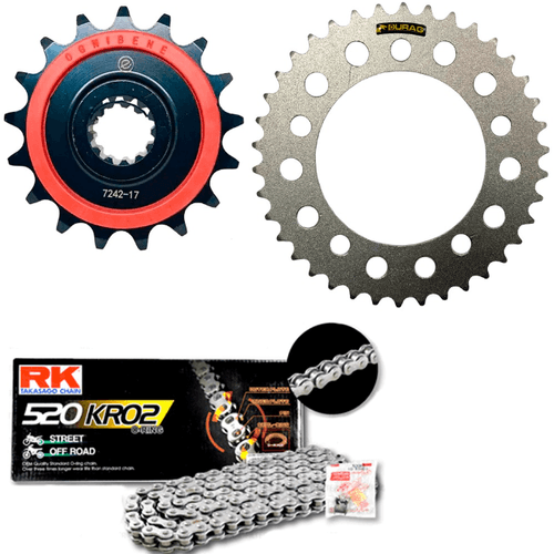 Kit-relacao-coroa-durag-pinhao-ognibene-e-corrente-Rk-honda- Kit-relacao-coroa-durag-pinhao-ognibene-e-corrente-Rk-honda-