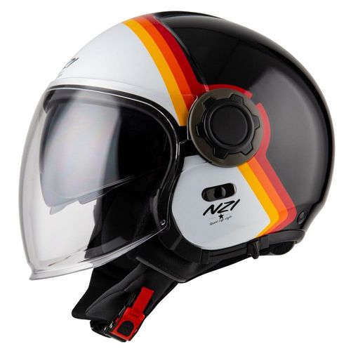 CAPACETE NZI ABERTO RINGWAY DUO SKYLINE COM OCULOS INTERNO 55/56 - S BRANCO CAPACETE NZI ABERTO RINGWAY DUO SKYLINE COM OCULOS INTERNO 55/56 - S BRANCO