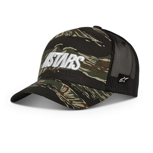 BONE ALPINESTARS TROPIC VERDE MILITAR PRETO BONE ALPINESTARS TROPIC VERDE MILITAR PRETO