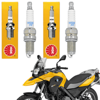jogo-de-vela-ngk-original-aplicacao-bmw-g650gs-ano2009-2010-2011-2012-2013-2014-2015-2016-2017
