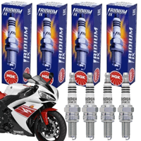 jogo-de-vela-ngk-iridium-aplicao-yamaha-yzf-r1-2004-2005-2006-2007-2008