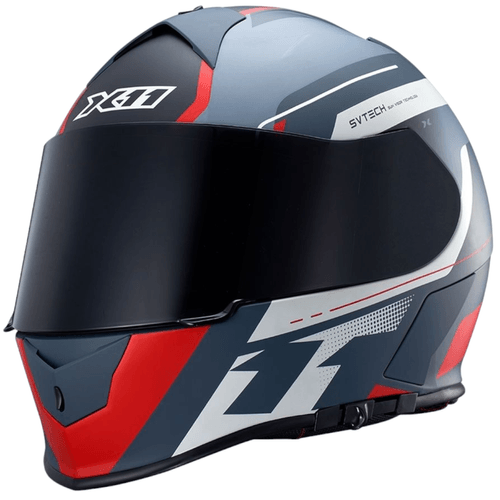 capacete-fechado-x11-revo-pro-elevan-cinza-vermelho-fosco-tamanho-56-58-60-62-64-