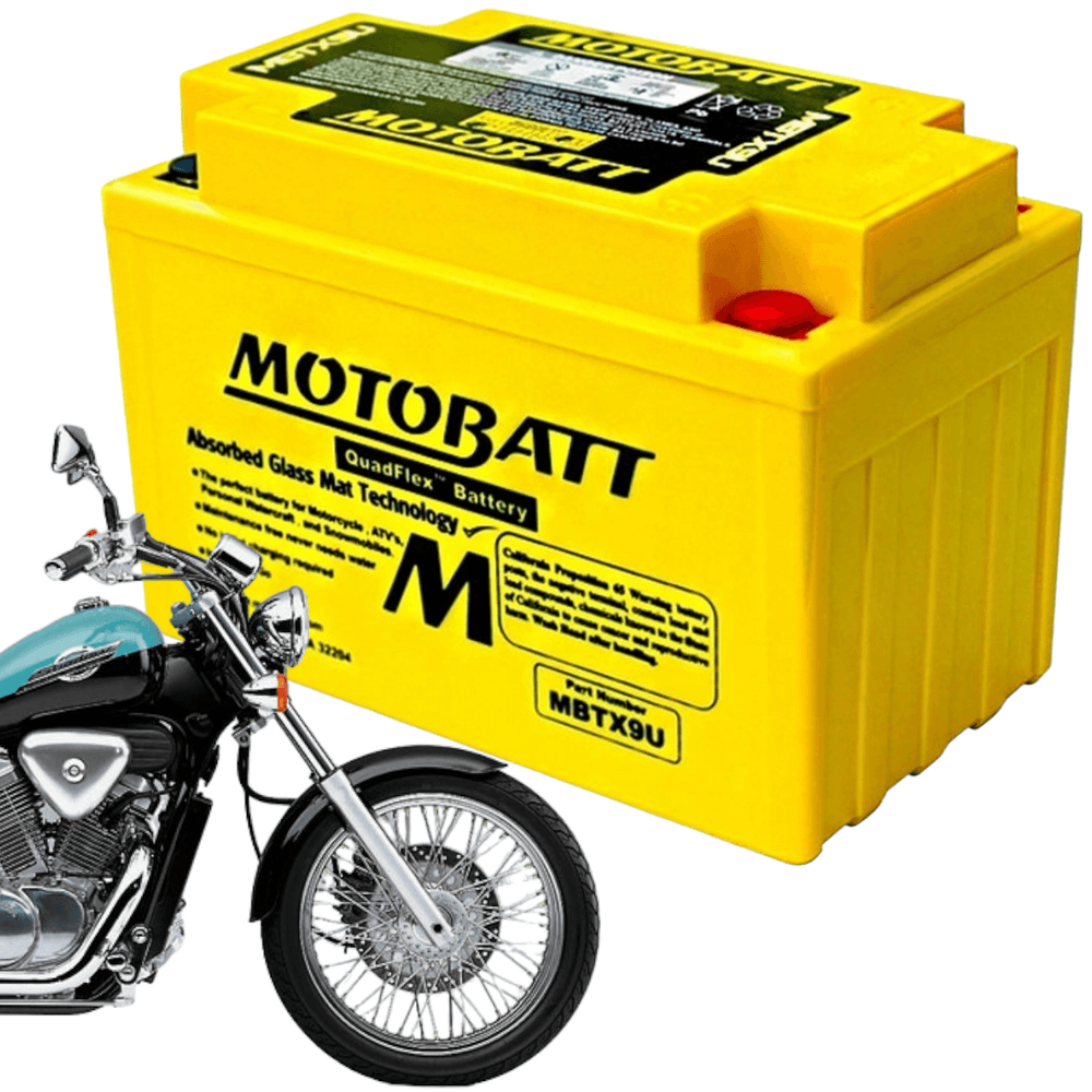 2002 Honda 2007 Honda Shadow 600 Battery BATERIA MOTOBATT HONDA