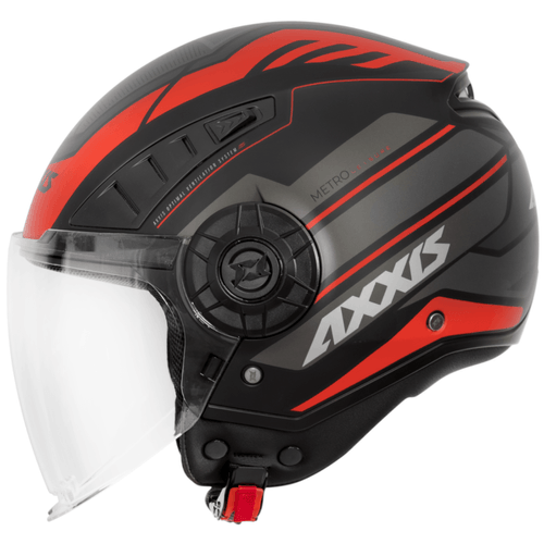 capacete-aberto-axxis-modelo-metro-leisure-b25-vermelho-fosco-scoter-honda-yamaha
