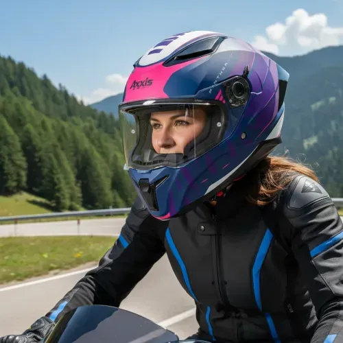 CAPACETE AXXIS PANTHER SV FLIGHT C8 PINK GLOSS COM OCULOS SOLAR 55/56 - S CAPACETE AXXIS PANTHER SV FLIGHT C8 PINK GLOSS COM OCULOS SOLAR 55/56 - S